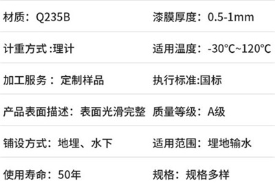 杭州热浸涂塑钢管产品性能特点